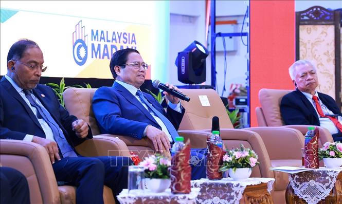 Thủ tướng Phạm Minh Chính phát biểu chính sách tại Đại học Quốc gia Malaysia