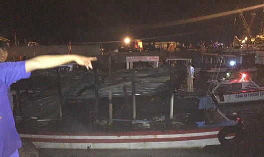 Nha Trang: Cháy lớn tại cảng Cầu Đá