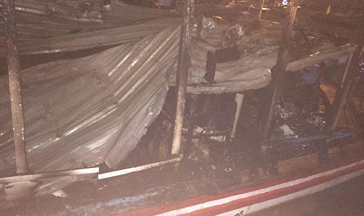 Nha Trang: Cháy lớn tại cảng Cầu Đá