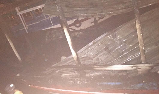 Nha Trang: Cháy lớn tại cảng Cầu Đá