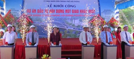Hải Phòng xây cầu vượt ngã tư Lê Hồng Phong - Nguyễn Bỉnh Khiêm