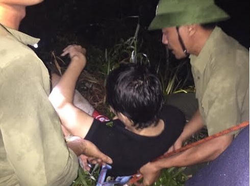 Du khách rơi xuống vực sâu tại chùa Yên Tử