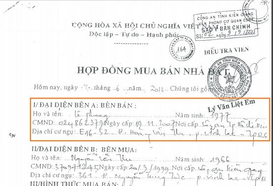 Thêm bằng chứng Tòa thiên lệch trong vụ kiện hợp đồng ở Rạch Giá, Kiên Giang