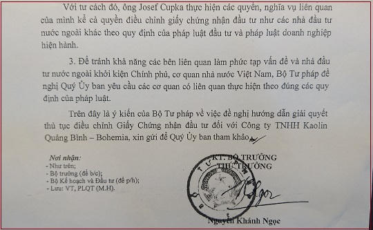 Gây khó dễ cho nhà đầu tư, Quảng Bình có thể khiến Chính phủ bị kiện?