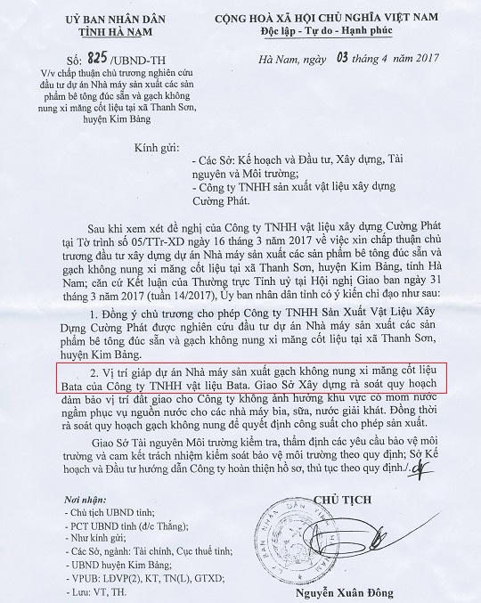 Hà Nam: UBND huyện lạm quyền, hơn 4 hecta đất bị sử dụng trái pháp luật