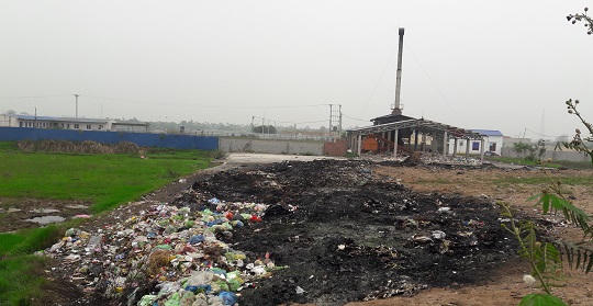 Hải Phòng: Liên tục bị xử phạt nhưng doanh nghiệp đốt rác vẫn làm liều