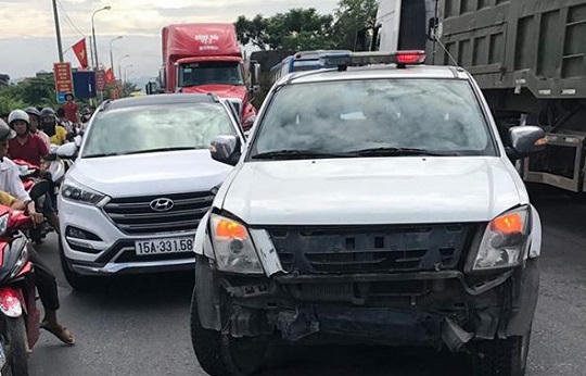 Quảng Ninh: Tạm giữ hình sự đối tượng vi phạm giao thông chống đối CSGT