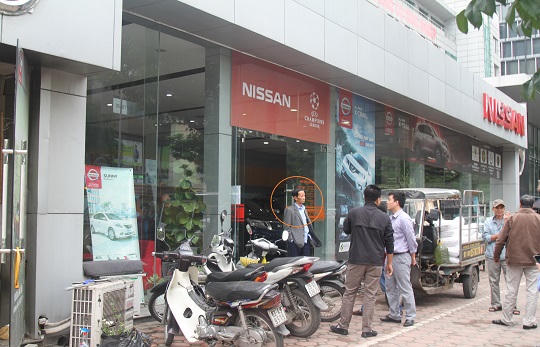 Hà Nội: Đại lý Nissan chiếm giữ trái phép tài sản nhà nước để kinh doanh