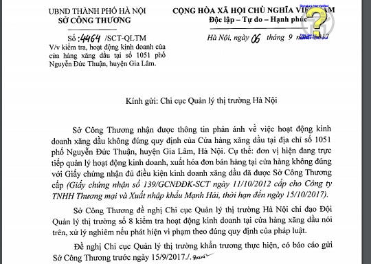 Hà Nội: Doanh nghiệp ngang nhiên kinh doanh xăng dầu không giấy phép