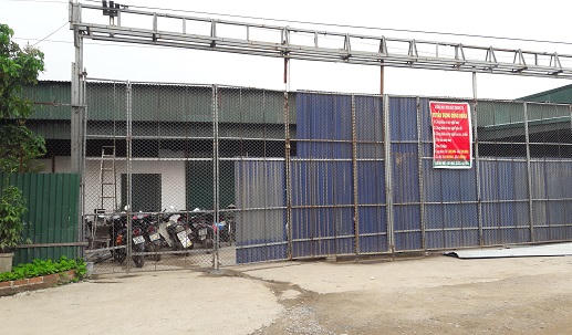 Hải Phòng: Xưởng may Phong Ích vẫn tiếp tục hoạt động bất chấp lệnh cấm
