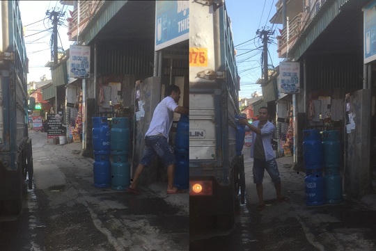 Quảng Ninh: Cán bộ quản lý thị trường dừng xe “không đúng quy trình”, lộ diện doanh nghiệp bán gas chui