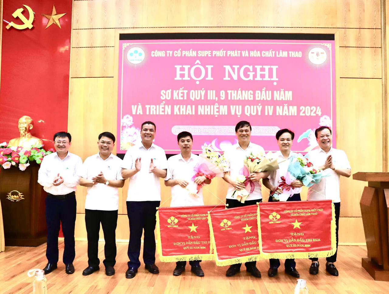 Công ty Supe Lâm Thao quyết tâm hoàn thành toàn diện các chỉ tiêu, kế hoạch đề ra trong năm 2024. 