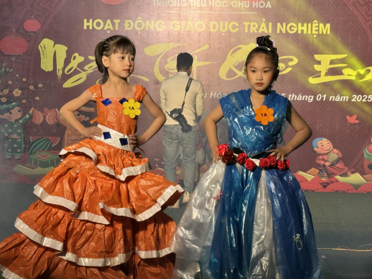 Rộn ràng sắc xuân với trải nghiệm 'Ngày Tết quê em' tại Trường Tiểu học Chu Hóa (Phú Thọ)