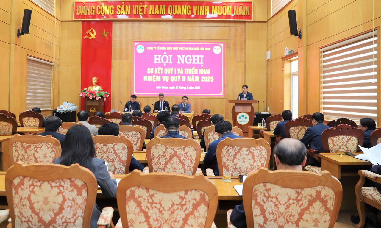 Supe Lâm Thao vượt kế hoạch quý I/2025, đẩy mạnh sản xuất và đổi mới sản phẩm
