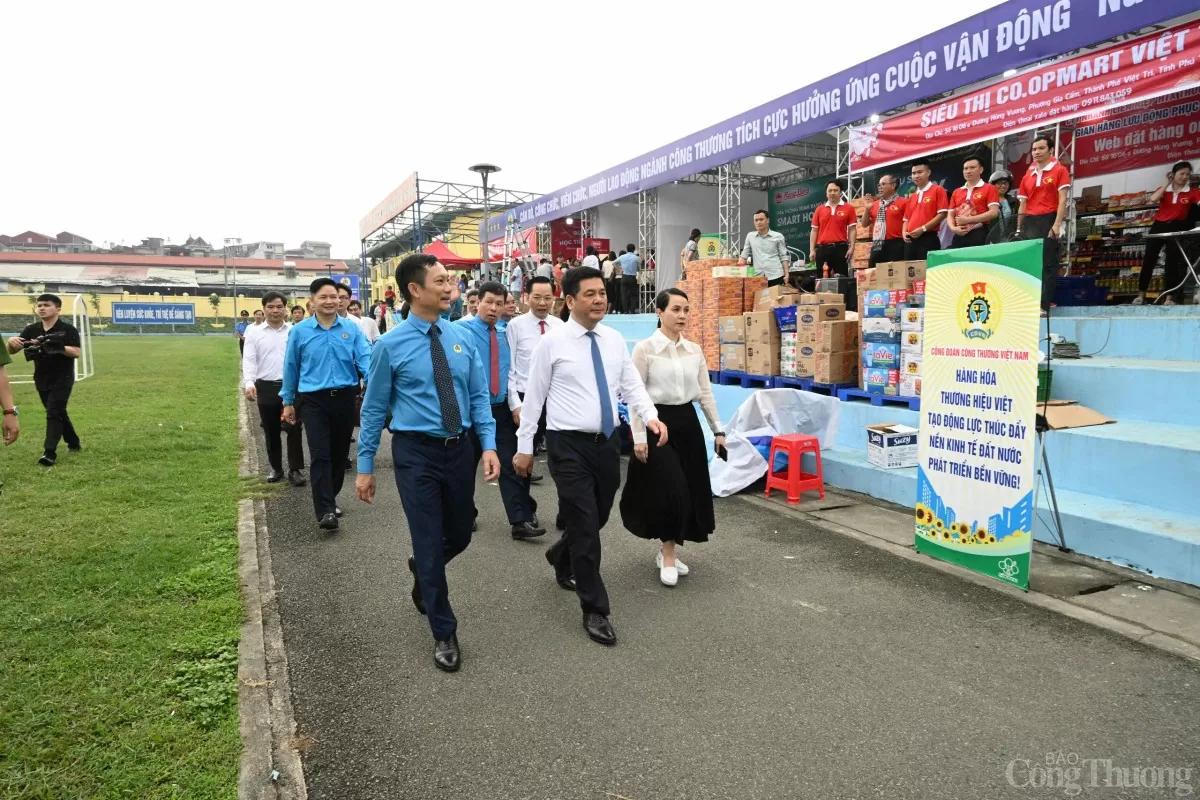 Bộ trưởng Nguyễn Hồng Diên dự Lễ phát động Tháng Công nhân và Tháng An toàn, vệ sinh lao động 2025