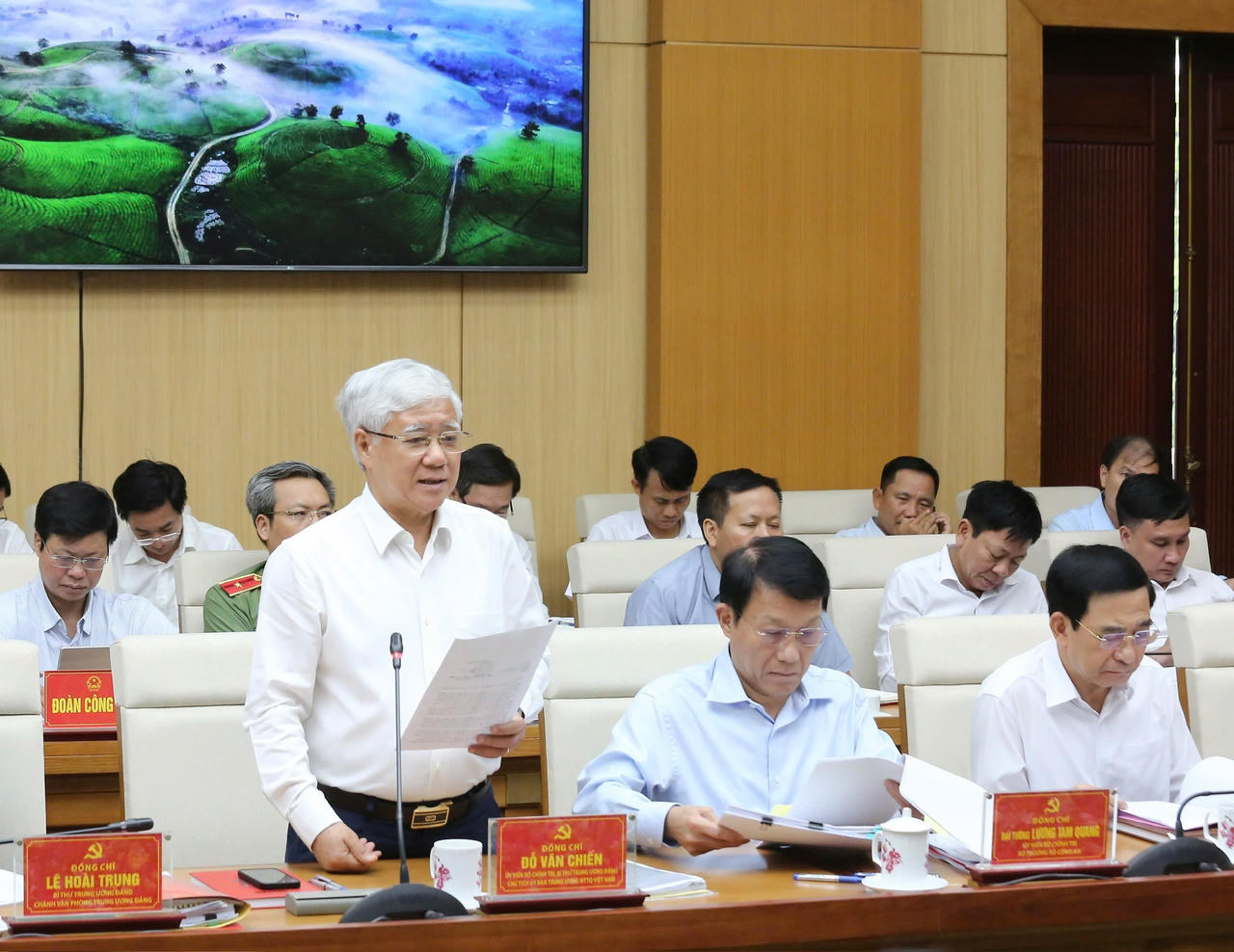 Tổng Bí thư Tô Lâm làm việc với Ban Thường vụ Tỉnh ủy Phú Thọ, Vĩnh Phúc, Hòa Bình