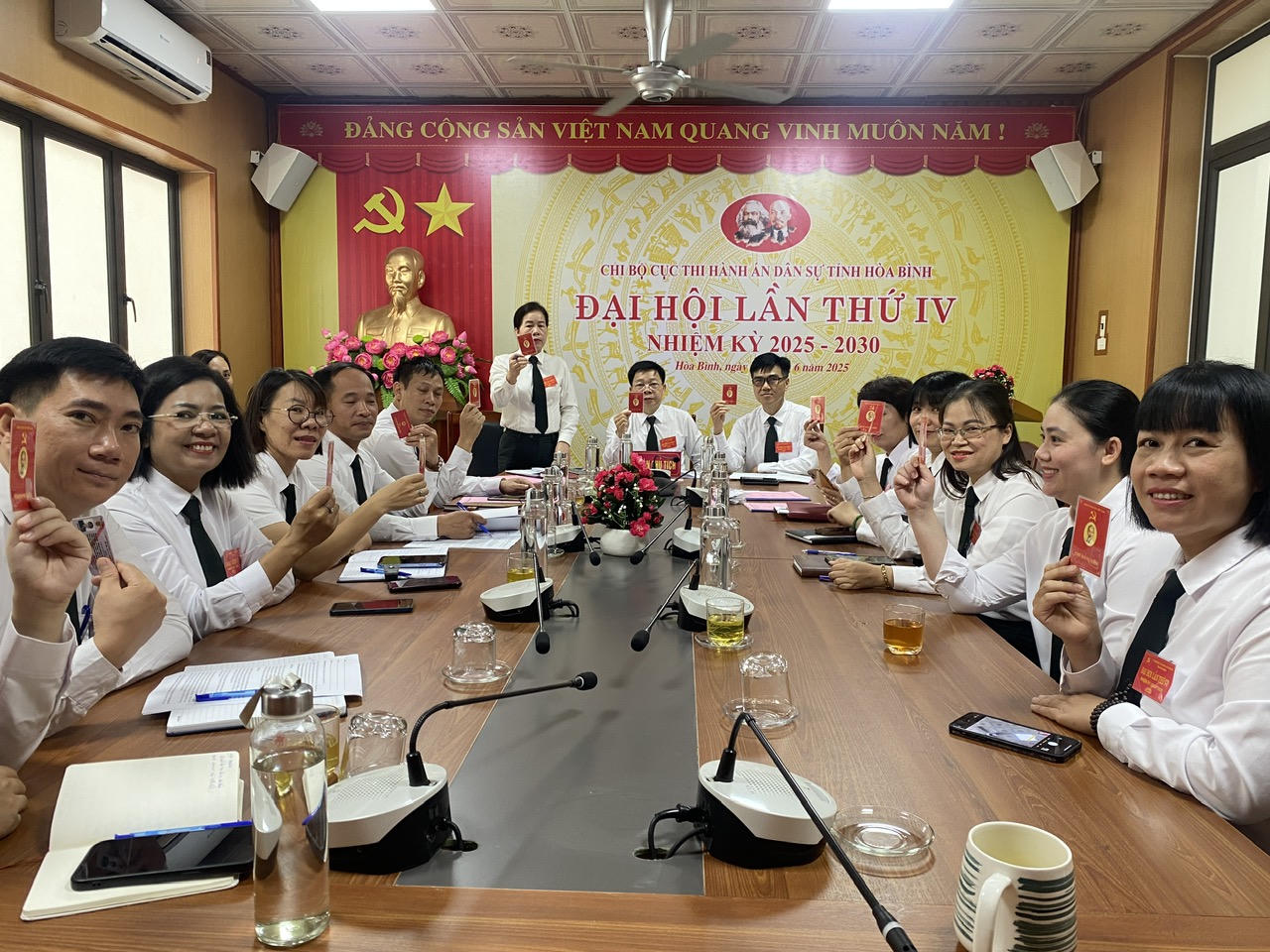 Chi bộ Cục THADS tỉnh Hòa Bình tổ chức thành công Đại hội lần thứ IV, nhiệm kỳ 2025–2030