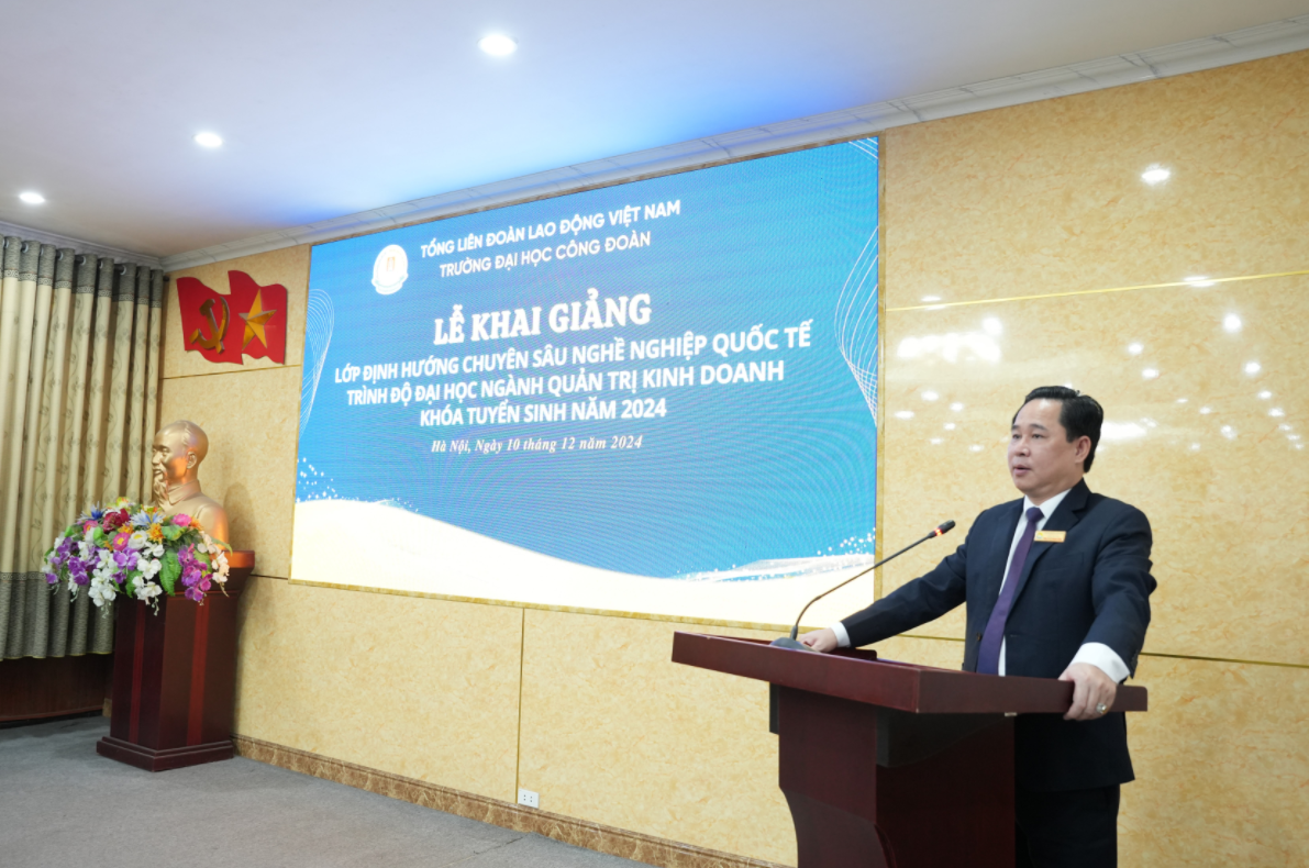 Trường Đại học Công đoàn đào tạo chuyên sâu nghề nghiệp Quốc tế cho 29 sinh viên ưu tú