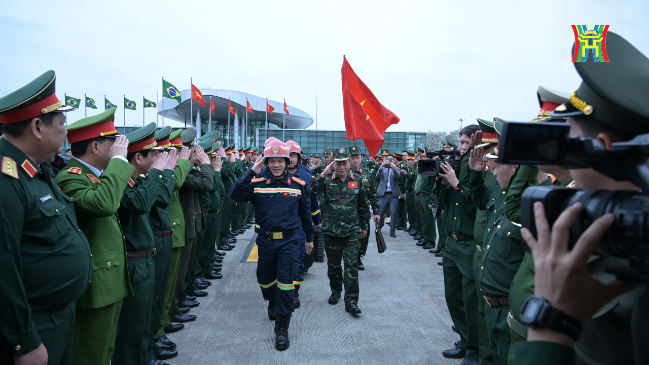Đoàn công tác Bộ Công an lên đường sang Myanmar thực hiện nhiệm vụ cao cả