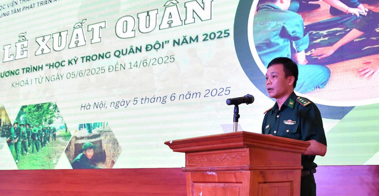 Tạm biệt bố mẹ, con đi bộ đội: 96 chiến sĩ nhí bước vào hành trình kỷ luật “thép”