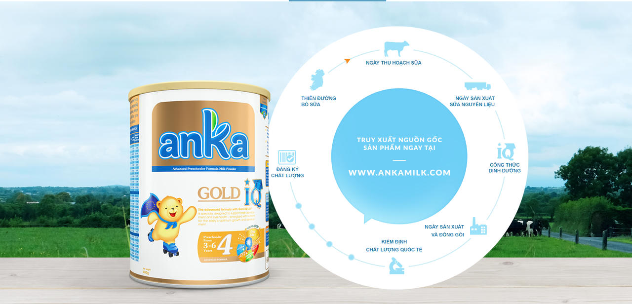 Ankamilk.com: hơn triệu lượt truy cập trong thời gian ngắn