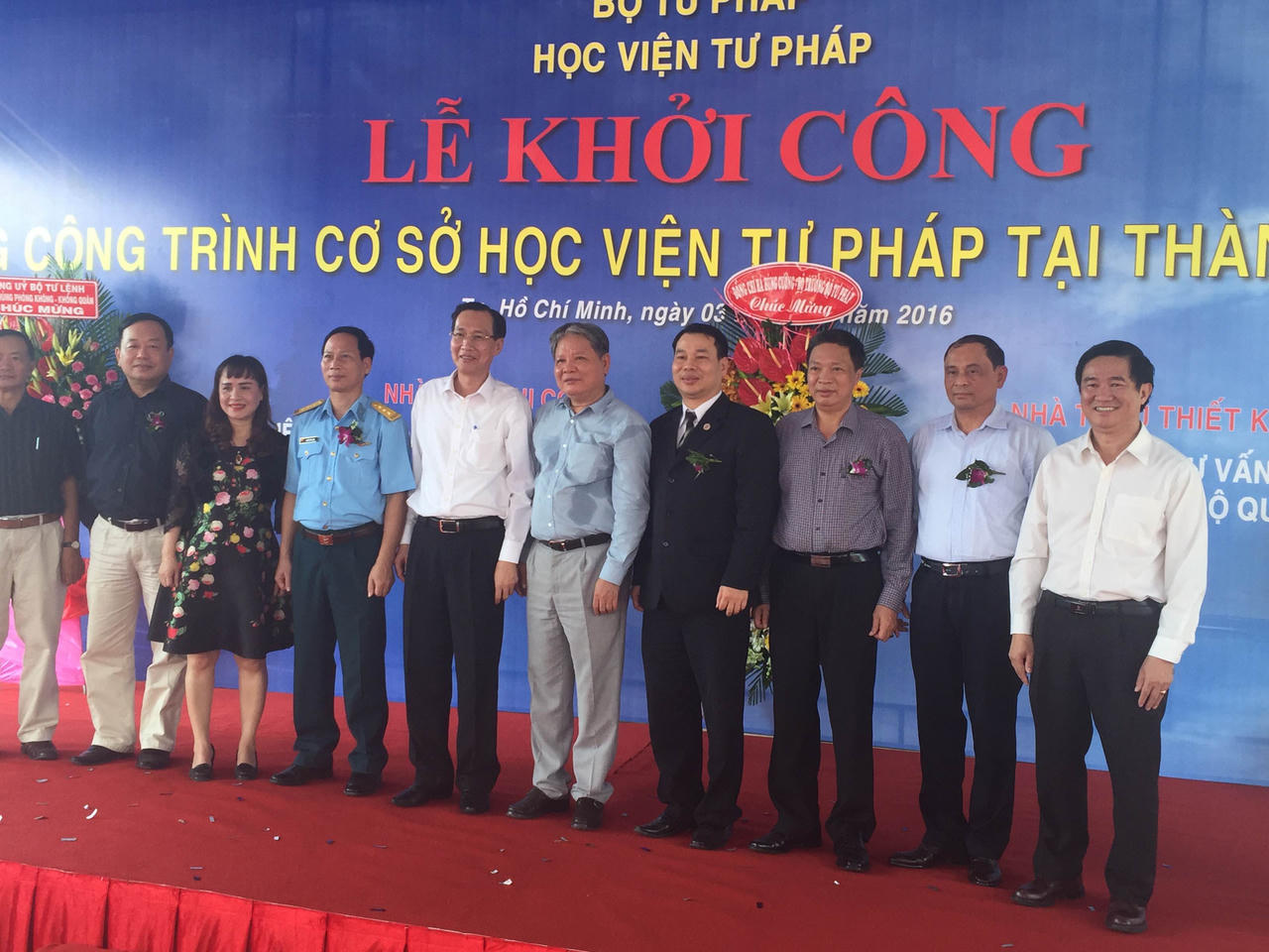 Khởi công xây dựng cơ sở Học viện Tư pháp tại TP.HCM