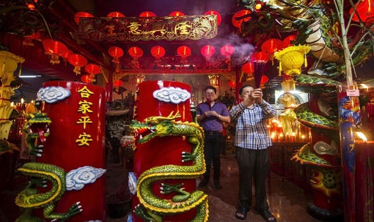 Thế giới tưng bừng đón năm mới Đinh Dậu