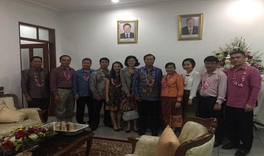 Việt Nam chung vui Tết Bun Pi May của Lào tại Jakarta