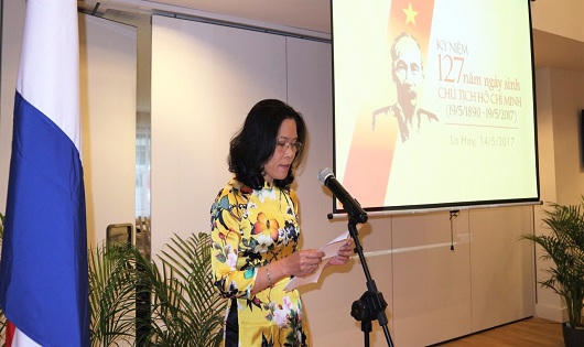 ĐSQ Việt Nam tại Hà Lan kỷ niệm 127 năm Ngày sinh Chủ tịch Hồ Chí Minh