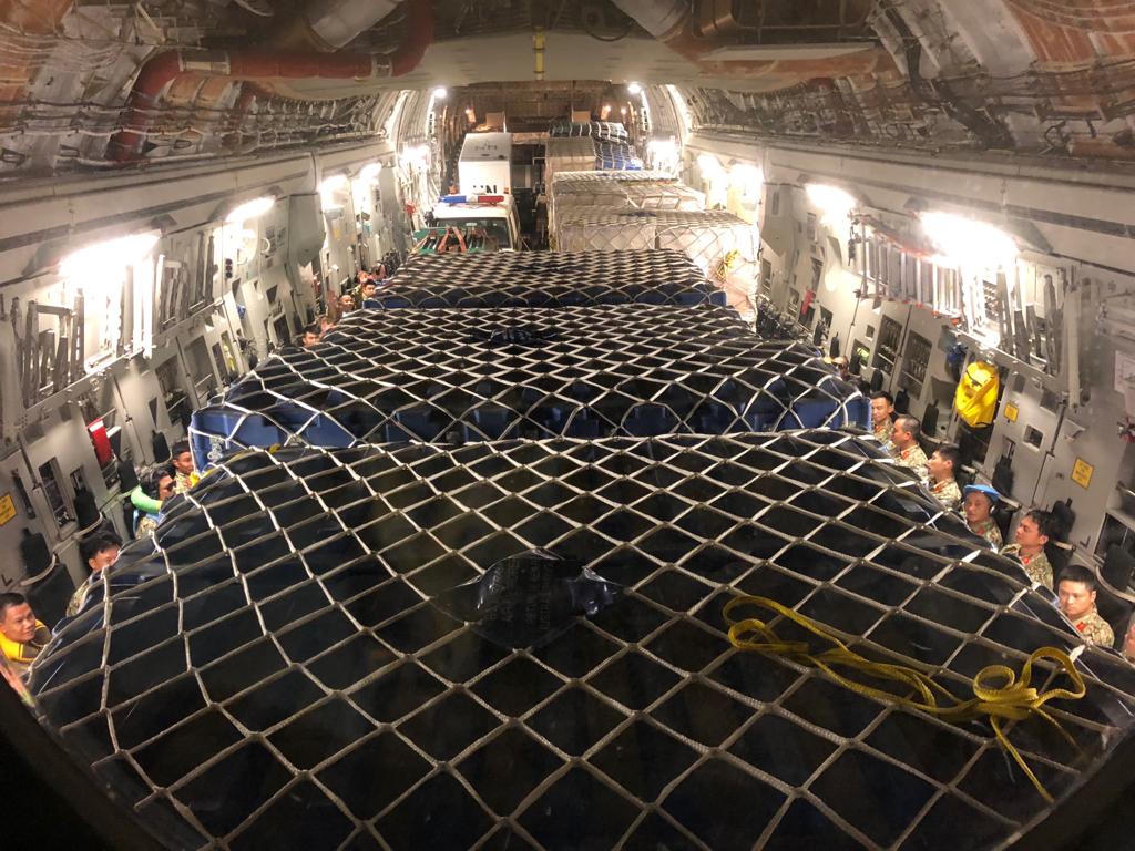 Máy bay vận tải quân sự lớn nhất Australia chuyển Bệnh viện dã chiến Việt Nam sang Nam Sudan