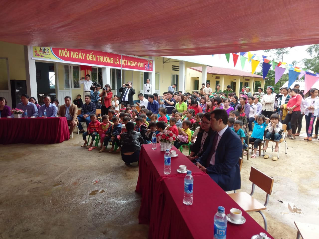 Quỹ Heydar Aliyev của Azerbaijan tài trợ xây trường tại Bắc Mê, Hà Giang