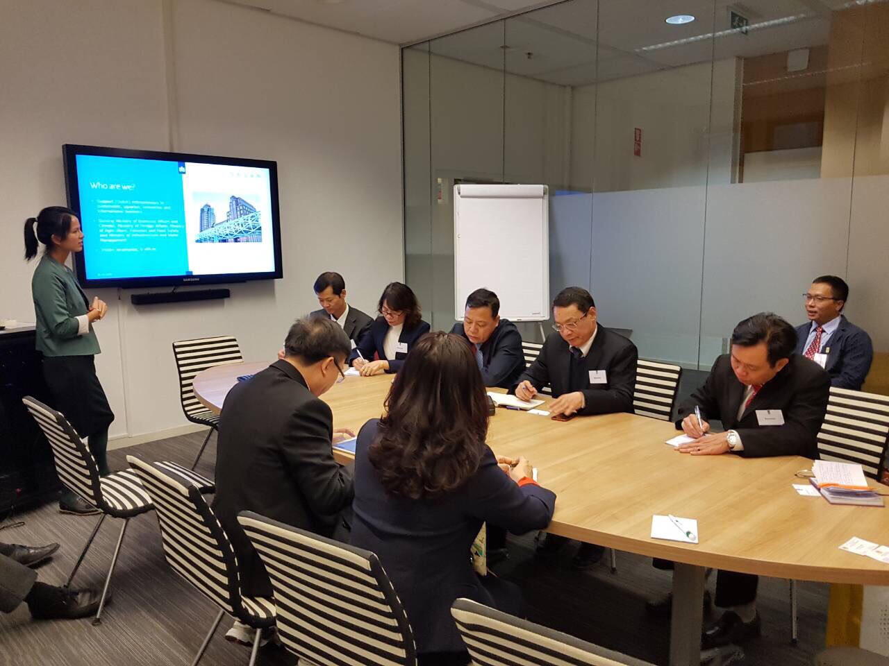 Đoàn Tổng cục Dự trữ Nhà nước làm việc tại Hà Lan