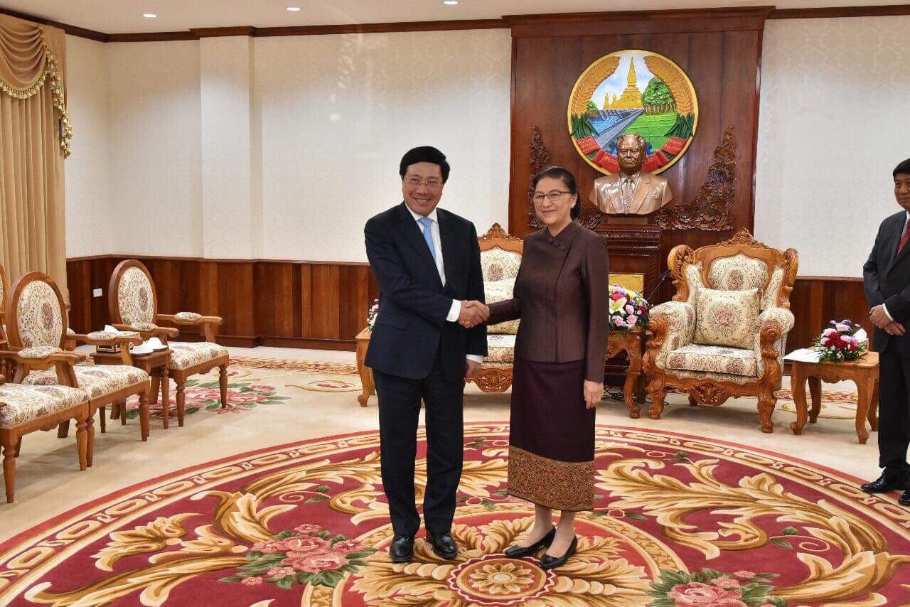 Việt -  Lào chủ động và tích cực chia sẻ thông tin, trao đổi quan điểm, phối hợp lập trường