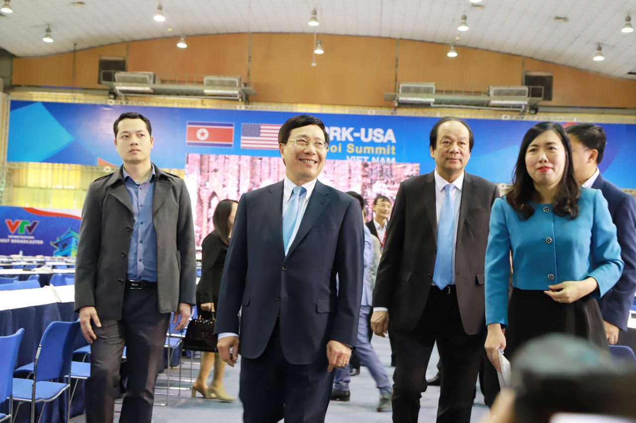 Khai trương Trung tâm báo chí hơn 30.000m2 phục vụ Thượng đỉnh Mỹ - Triều Tiên