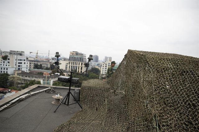 Xe bọc thép đảm bảo an ninh dịp lãnh đạo Mỹ - Triều tới Việt Nam