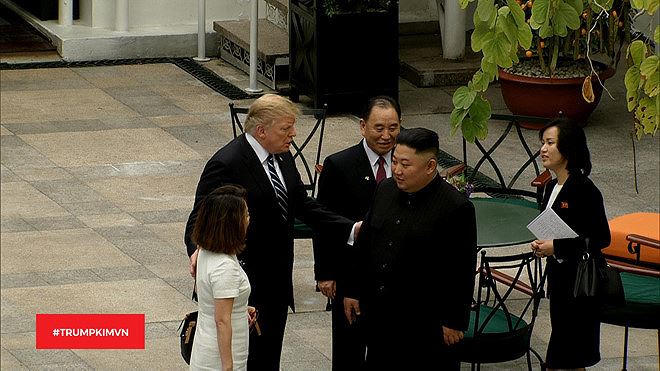 Ông Trump và ông Kim đang Hội nghị thượng đỉnh tại Metropole