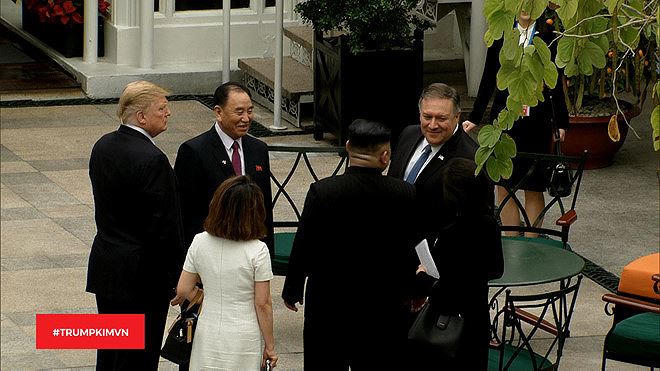 Ông Trump và ông Kim đang Hội nghị thượng đỉnh tại Metropole