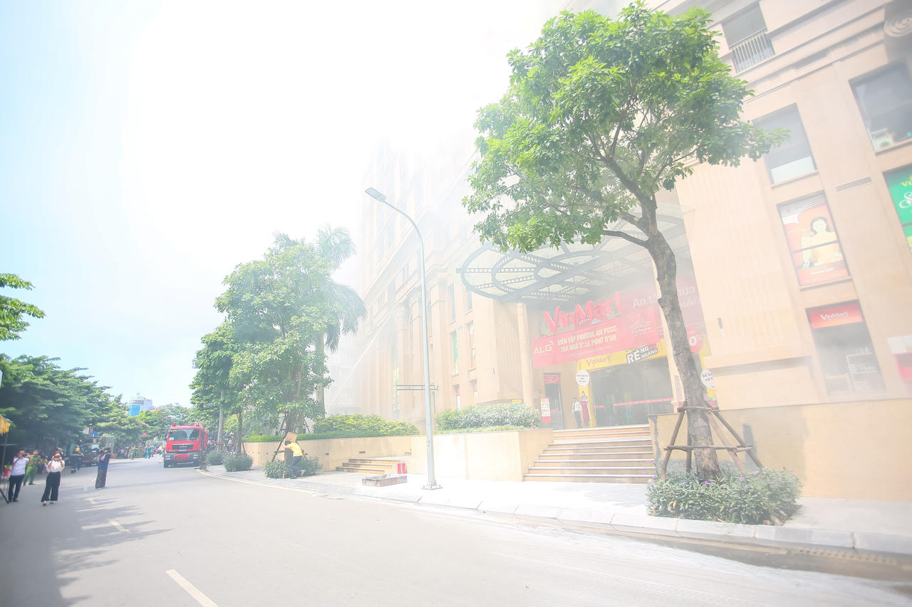 Diễn tập phòng cháy chữa cháy và cứu nạn, cứu hộ tại chung cư D’. Le Pont D’or