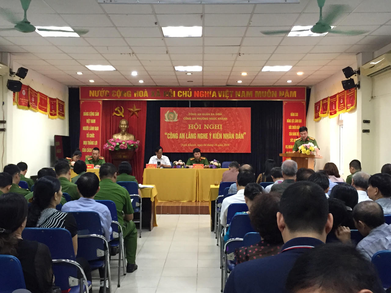 "Sống ở phường Ngọc Khánh rất yên tâm"