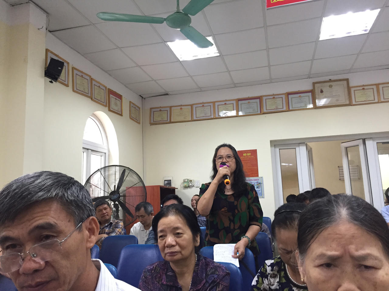 "Sống ở phường Ngọc Khánh rất yên tâm"