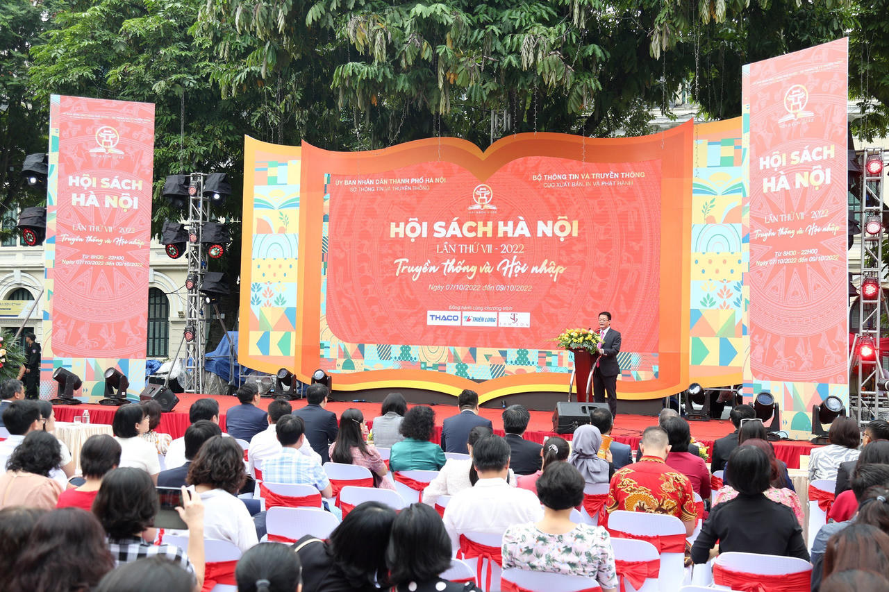 Khai mạc Hội Sách Hà Nội lần thứ VII - năm 2022 