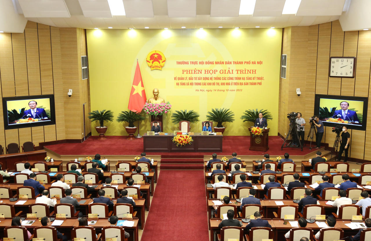 Hà Nội giải trình về quản lý, xây dựng hạ tầng trong các khu đô thị, khu nhà ở