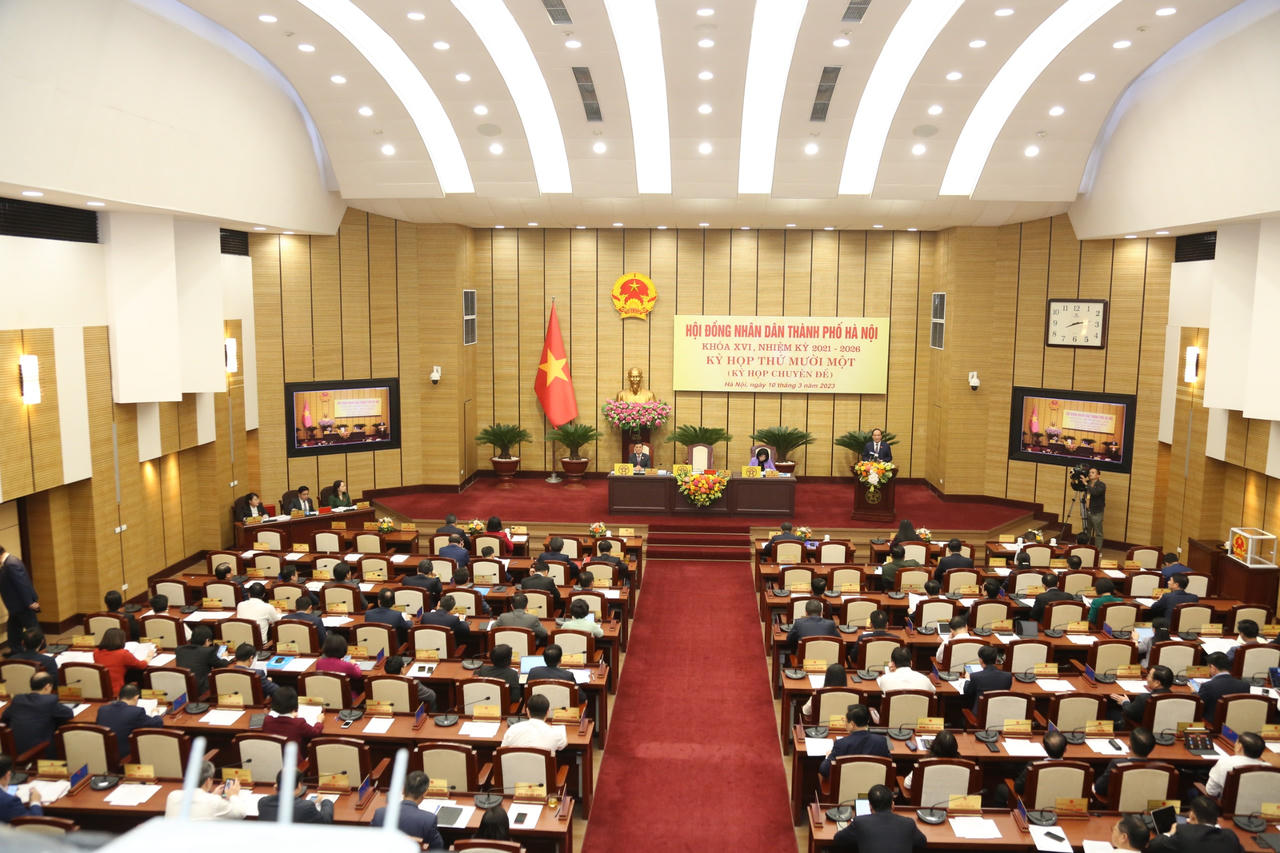 Khai mạc Kỳ họp thứ 11 HĐND TP Hà Nội: Kiện toàn chức danh Phó Chủ tịch UBND TP