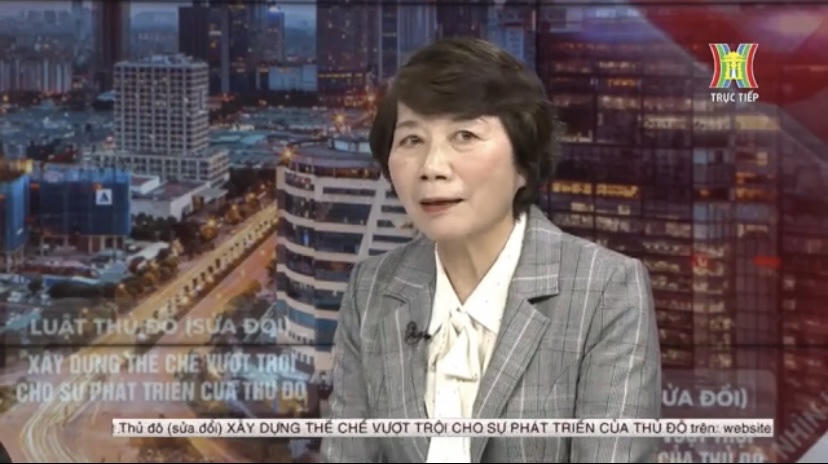 Xây dựng thể chế vượt trội cho sự phát triển của Thủ đô 