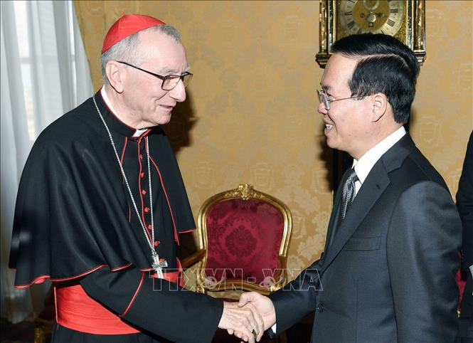 Chủ tịch nước Võ Văn Thưởng thăm Tòa thánh Vatican