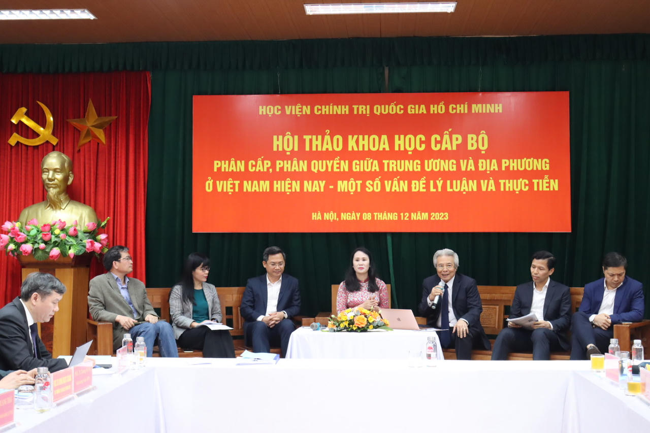 Tăng cường phân cấp, phân quyền đáp ứng yêu cầu đổi mới