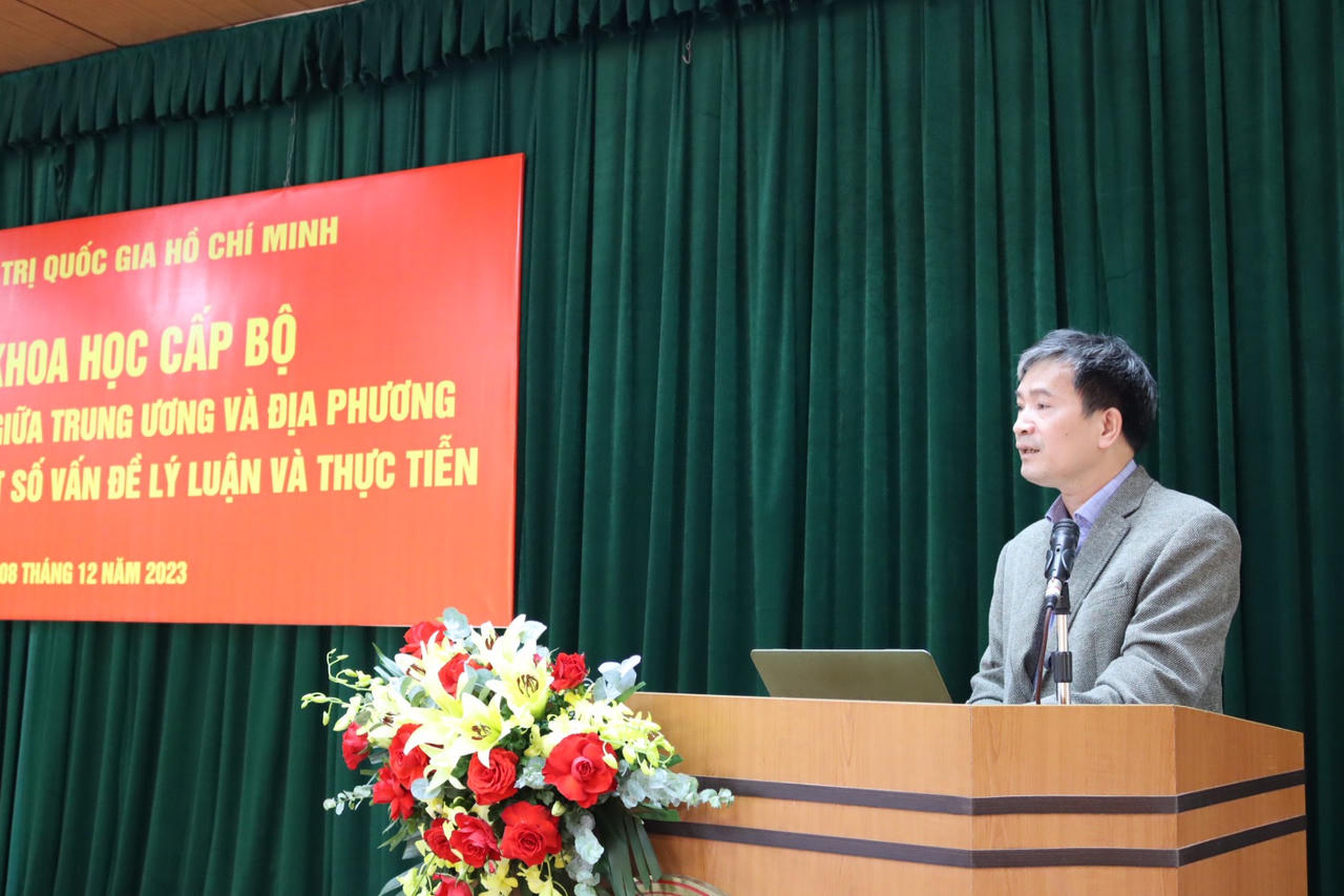 Tăng cường phân cấp, phân quyền đáp ứng yêu cầu đổi mới