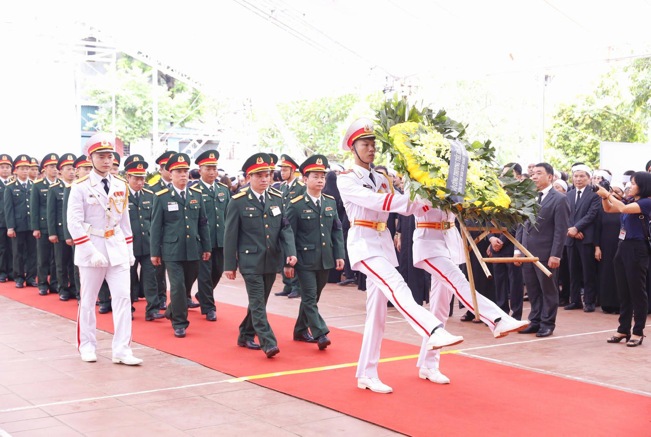 Lễ viếng Tổng Bí thư Nguyễn Phú Trọng tại quê nhà Đông Anh, Hà Nội
