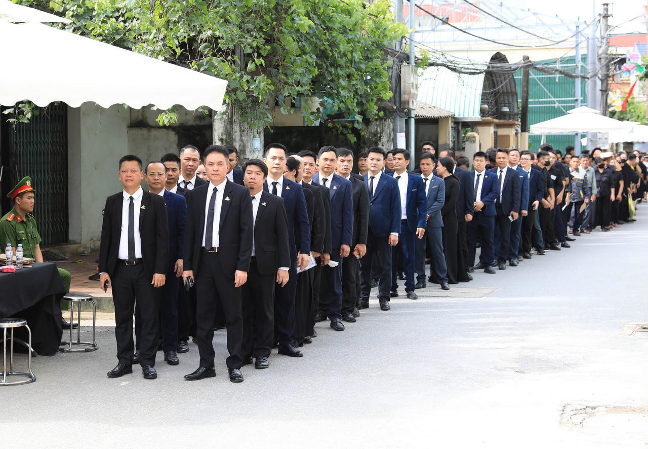 Lễ viếng Tổng Bí thư Nguyễn Phú Trọng tại quê nhà Đông Anh, Hà Nội