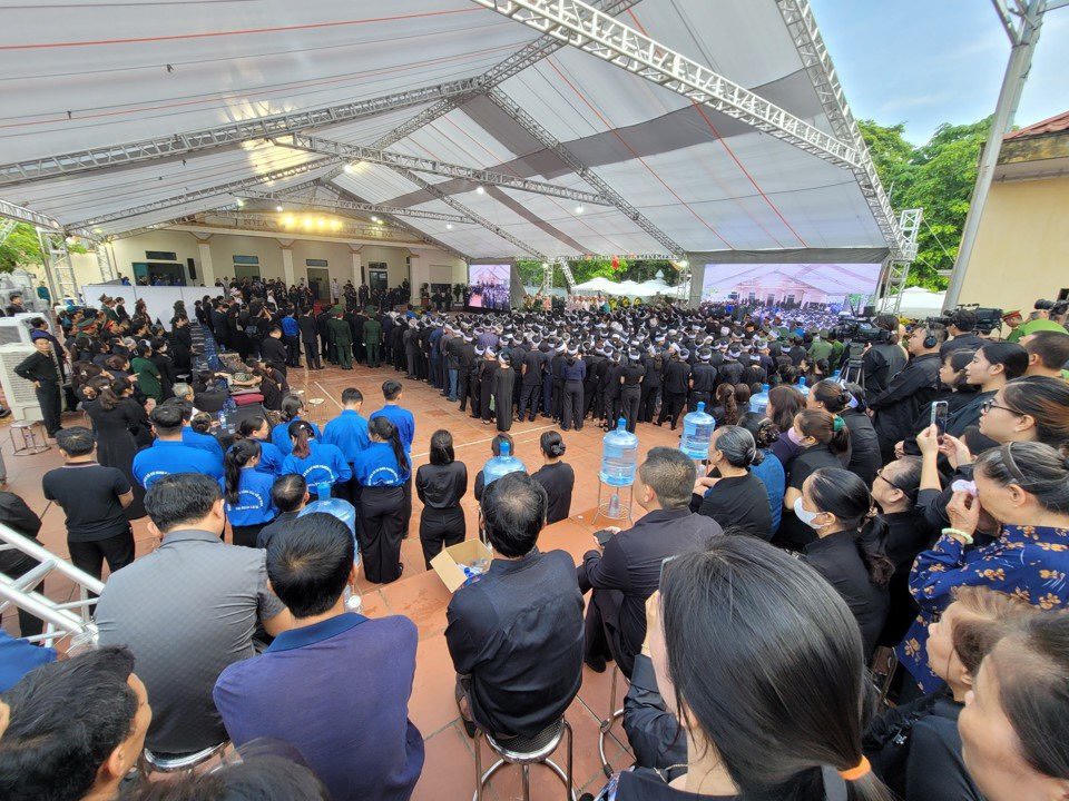 Lễ viếng Tổng Bí thư Nguyễn Phú Trọng tại quê nhà Đông Anh, Hà Nội